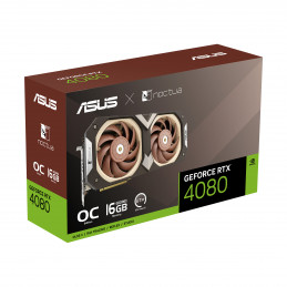 ASUS RTX4080-O16G-NOCTUA NVIDIA GeForce RTX 4080 16 GB GDDR6X