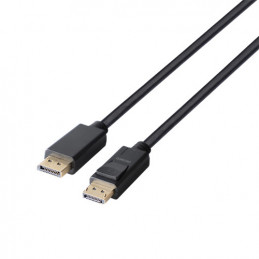 Deltaco DP8K-1040-LSZH DisplayPort-kaapeli 4 m Musta