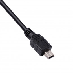 Akyga AK-USB-05 USB-kaapeli 0,6 m USB 2.0 USB A Micro-USB B Musta