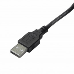 Akyga AK-USB-21 USB-kaapeli 1 m USB 2.0 USB A Micro-USB B Musta