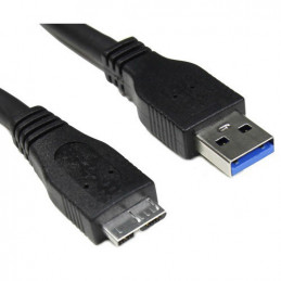 Akyga AK-USB-13 USB-kaapeli 1,8 m USB A USB C Micro-USB B Musta