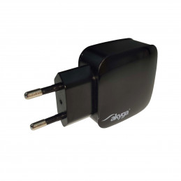 Akyga USB charger AK-CH-06 240V 2.1A 1xUSB black Musta Sisätila