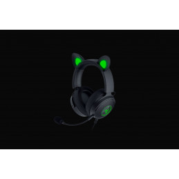 Razer Kraken Kitty V2 Pro Kuulokkeet Langallinen Pääpanta Pelaaminen USB A-tyyppi Musta