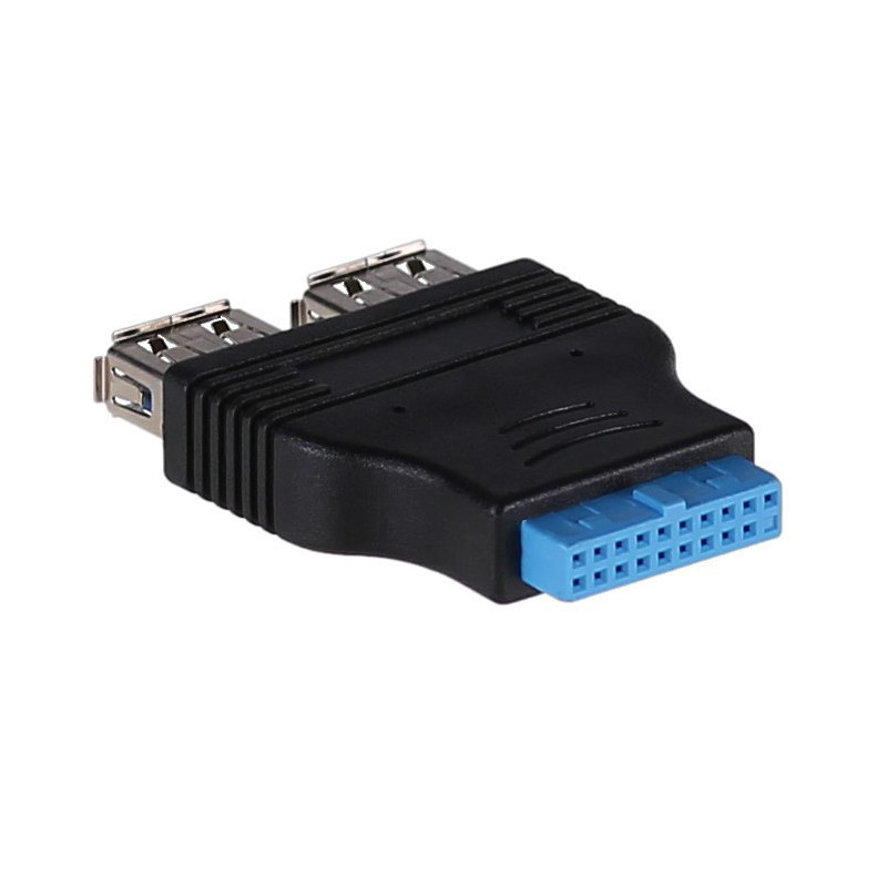 Akyga ATX to 2xUSB 3.0 AK-CA-58 USB Musta, Sininen