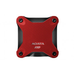 ADATA SD600 256 GB Musta, Punainen