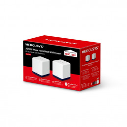 Mercusys Halo H50G(2-pack) Kaksitaajuus (2,4 GHz 5 GHz) Wi-Fi 5 (802.11ac) Valkoinen 3 Sisäinen