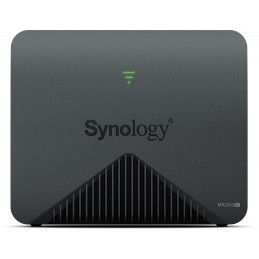 Synology MR2200AC langaton reititin Gigabitti Ethernet Kaksitaajuus (2,4 GHz 5 GHz) Musta