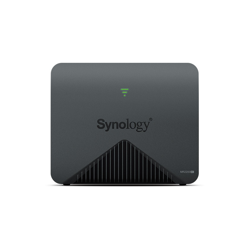 Synology MR2200AC langaton reititin Gigabitti Ethernet Kaksitaajuus (2,4 GHz 5 GHz) Musta