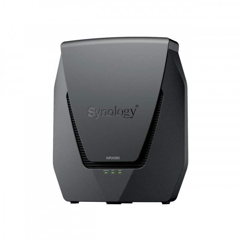 Synology WRX560 langaton reititin Gigabitti Ethernet Kaksitaajuus (2,4 GHz 5 GHz) Musta