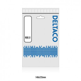 Deltaco USBC-1053 USB-kaapeli 0,5 m USB 3.2 Gen 1 (3.1 Gen 1) Musta
