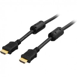 Deltaco HDMI-1050 HDMI-kaapeli 5 m HDMI-tyyppi A (vakio) Musta