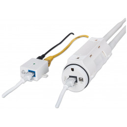 Intellinet 525824 WLAN-tukiasema 433 Mbit s Valkoinen Power over Ethernet -tuki