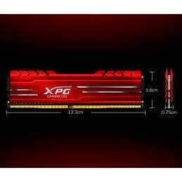 XPG GAMMIX D10 muistimoduuli 16 GB 2 x 16 GB DDR4 3600 MHz