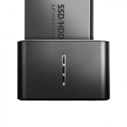 Axagon ADSA-D25 tallennusaseman telakointiasema USB 3.2 Gen 1 (3.1 Gen 1) Type micro-B Musta
