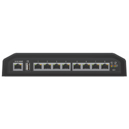 Ubiquiti Networks EdgeSwitch 8XP Hallittu Gigabit Ethernet (10 100 1000) Power over Ethernet -tuki Musta