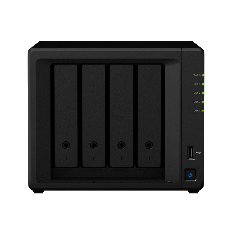 Synology DiskStation DS423+ NAS- ja tallennuspalvelimet Teline ( 8U ) Ethernet LAN Musta J4125