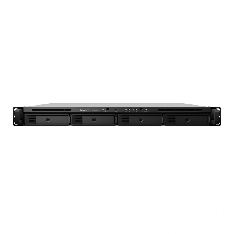 Synology RackStation RS1619XS+ NAS- ja tallennuspalvelimet Teline ( 1U ) Ethernet LAN Musta D-1527