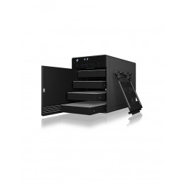 ICY BOX IB-3740-C31 HDD- SSD-kotelo Musta 2.5 3.5"
