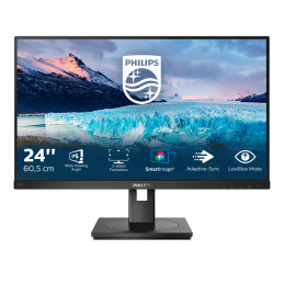 Philips S Line 242S1AE 00 LED display 60,5 cm (23.8") 1920 x 1080 pikseliä Full HD Musta