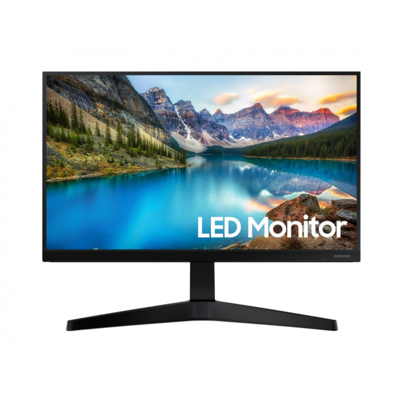 Samsung LF24T370FWR 61 cm (24") 1920 x 1080 pikseliä Full HD LCD Musta