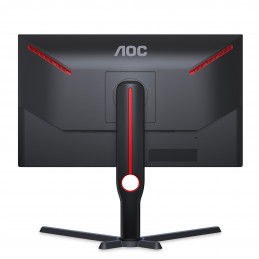 AOC G3 25G3ZM BK tietokoneen litteä näyttö 62,2 cm (24.5") 1920 x 1080 pikseliä Full HD Musta, Punainen