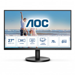 AOC Q27B3MA LED display 68,6 cm (27") 2560 x 1440 pikseliä Quad HD Musta