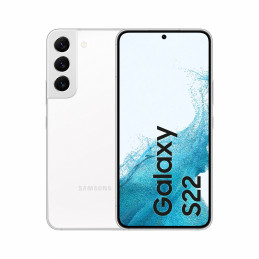 Samsung Galaxy S22 SM-S901B 15,5 cm (6.1") Kaksois-SIM Android 12 5G USB Type-C 8 GB 128 GB 3700 mAh Valkoinen