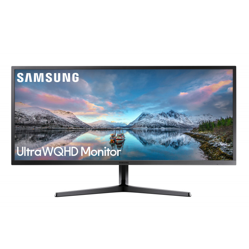 Samsung S34J552WQR 86,4 cm (34") 3440 x 1440 pikseliä UltraWide Quad HD LCD Musta