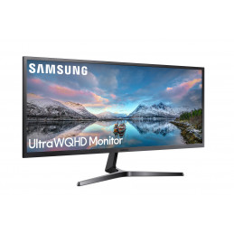 Samsung S34J552WQR 86,4 cm (34") 3440 x 1440 pikseliä UltraWide Quad HD LCD Musta