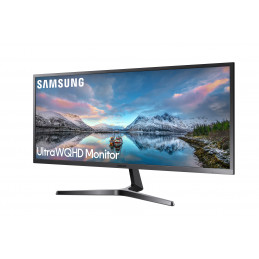 Samsung S34J552WQR 86,4 cm (34") 3440 x 1440 pikseliä UltraWide Quad HD LCD Musta