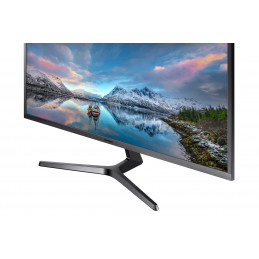 Samsung S34J552WQR 86,4 cm (34") 3440 x 1440 pikseliä UltraWide Quad HD LCD Musta