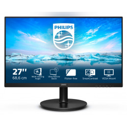 Philips V Line 271V8L 00 LED display 68,6 cm (27") 1920 x 1080 pikseliä Full HD Musta