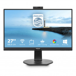 Philips B Line 272B7QUBHEB 00 tietokoneen litteä näyttö 68,6 cm (27") 2560 x 1440 pikseliä Quad HD LCD Musta