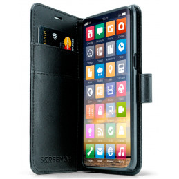 Screenor 27782 matkapuhelimen suojakotelo 16,5 cm (6.5") Lompakkokotelo Musta