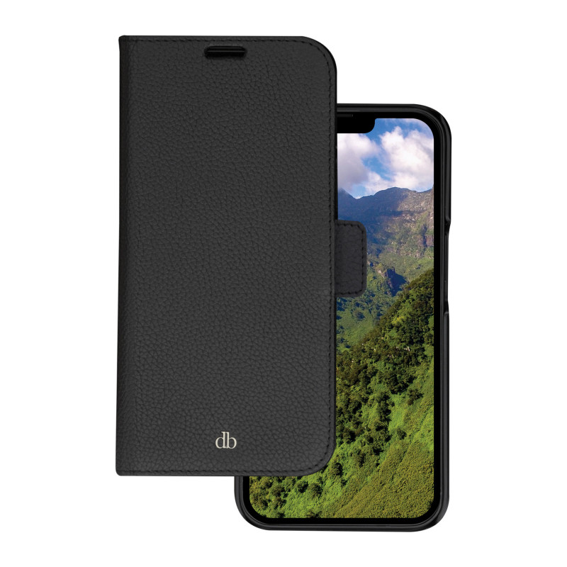 dbramante1928 New York matkapuhelimen suojakotelo Lompakkokotelo Musta