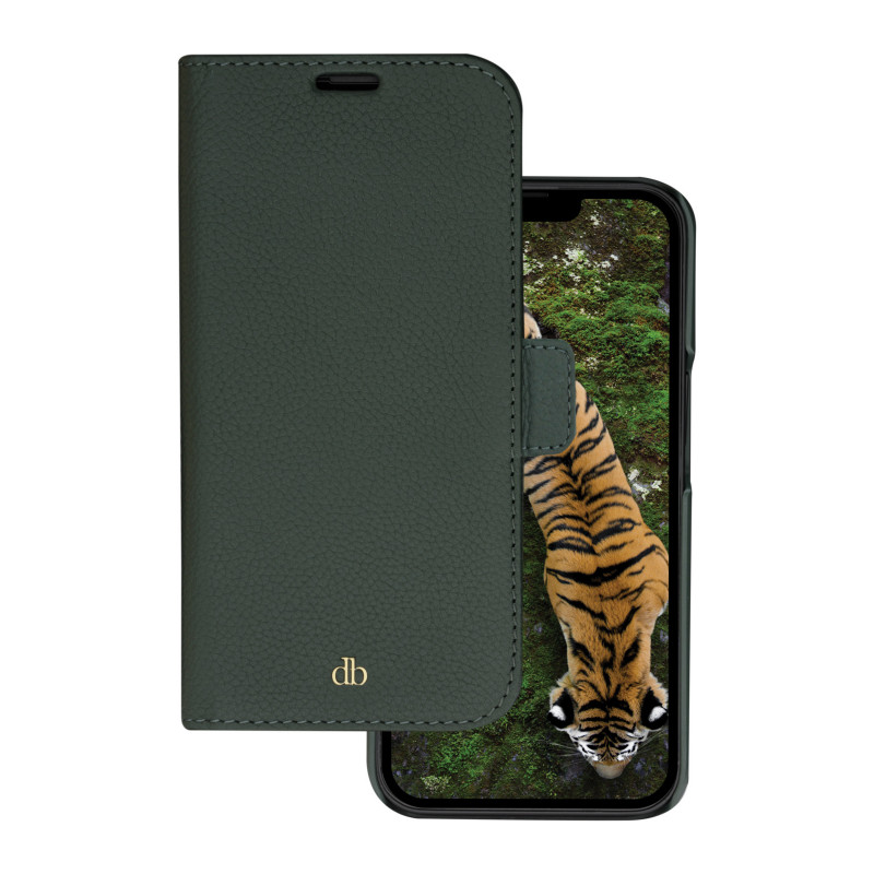 dbramante1928 New York matkapuhelimen suojakotelo Lompakkokotelo Vihreä