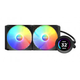 NZXT Kraken Elite 280 RGB Suoritin All-in-one-nesteenjäähdytin 14 cm Musta 1 kpl