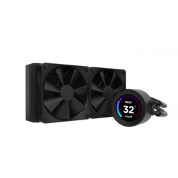 NZXT Kraken Elite 240 Suoritin All-in-one-nesteenjäähdytin 12 cm Musta 1 kpl