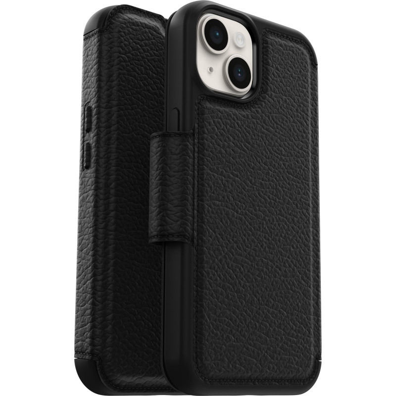 OtterBox 77-89662 matkapuhelimen suojakotelo 15,5 cm (6.1") Lompakkokotelo Musta