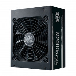 Cooler Master M2000 Platinum virtalähdeyksikkö 2000 W 24-pin ATX ATX Musta