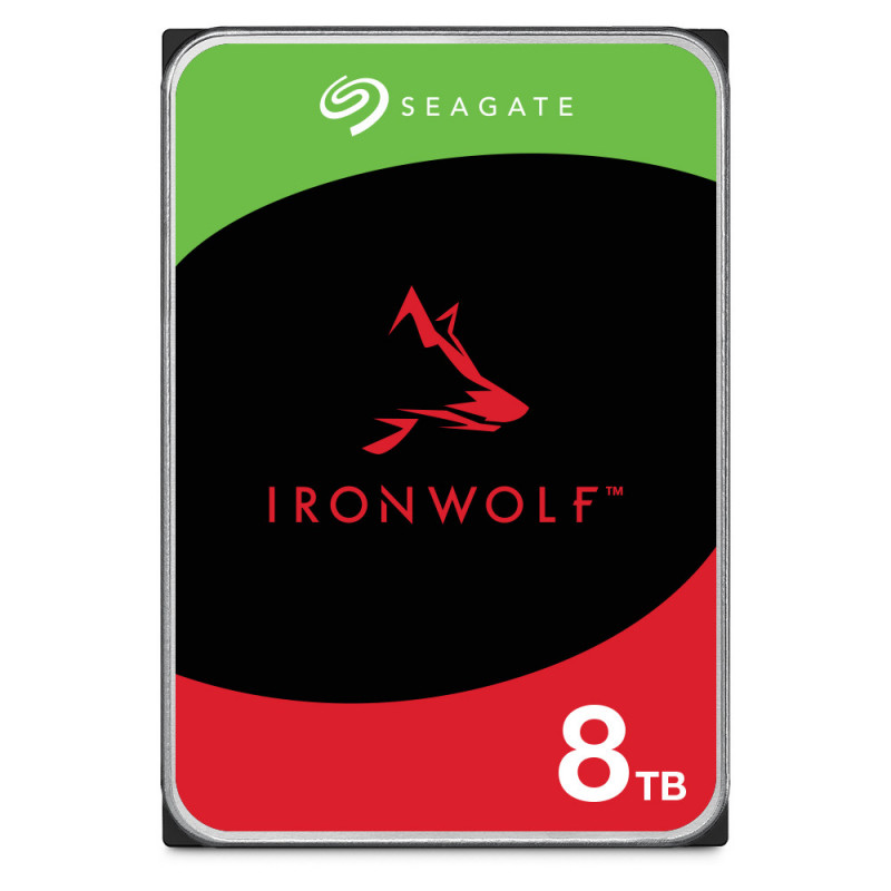 Seagate IronWolf ST8000VN002 sisäinen kiintolevy 3.5" 8000 GB Serial ATA III