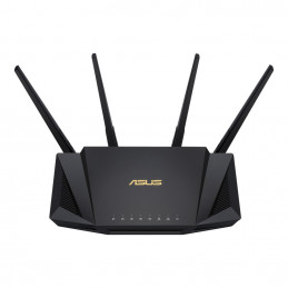 ASUS RT-AX58U langaton reititin Gigabitti Ethernet Kaksitaajuus (2,4 GHz 5 GHz) 4G Musta