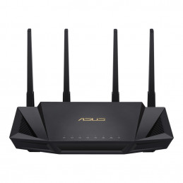 ASUS RT-AX58U langaton reititin Gigabitti Ethernet Kaksitaajuus (2,4 GHz 5 GHz) 4G Musta