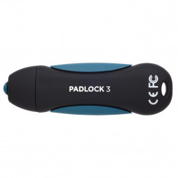 Corsair Padlock USB-muisti 256 GB USB A-tyyppi 3.0 Musta, Sininen