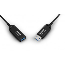 WyreStorm CAB-UAOC-15-C USB-kaapeli 15 m USB 3.2 Gen 2 (3.1 Gen 2) USB A Musta