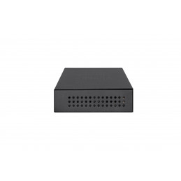 LevelOne GES-2105P verkkokytkin Hallittu L2 Gigabit Ethernet (10 100 1000) Power over Ethernet -tuki Musta