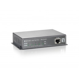 LevelOne GEP-0520 verkkokytkin Gigabit Ethernet (10 100 1000) Power over Ethernet -tuki Musta