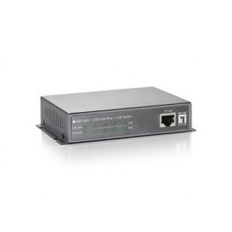 LevelOne GEP-0521 verkkokytkin Hallitsematon Gigabit Ethernet (10 100 1000) Power over Ethernet -tuki Harmaa