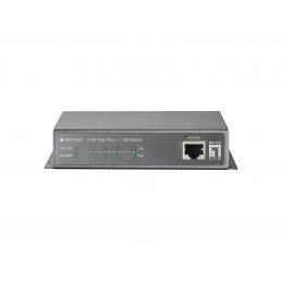 LevelOne GEP-0521 verkkokytkin Hallitsematon Gigabit Ethernet (10 100 1000) Power over Ethernet -tuki Harmaa