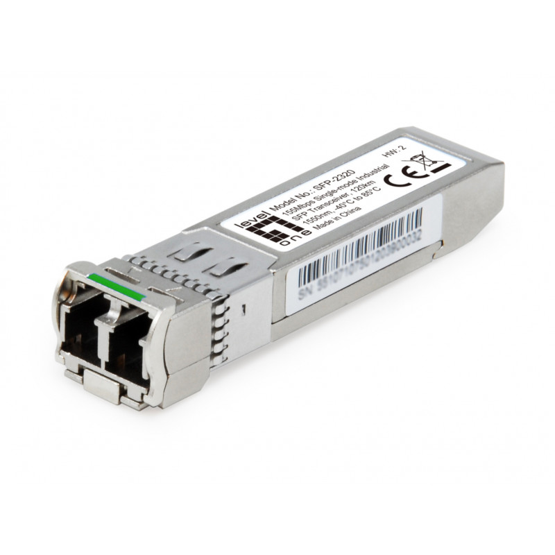 LevelOne SFP-2320 lähetin-vastaanotinmoduuli Valokuitu 155 Mbit s 1550 nm